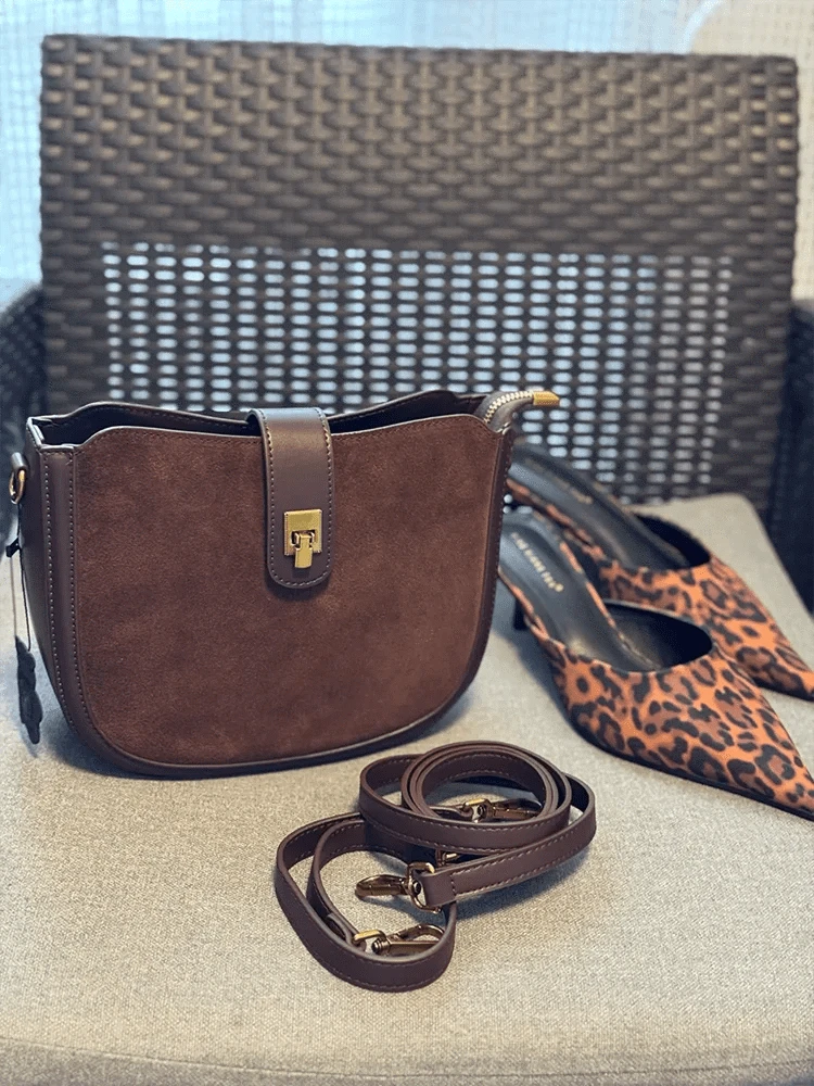 Women‘s Cowhide Genuine Leather Shoulder Bag Ladies Soft Cow Real Leather Handbag Female Fashion Luxury Design Crossbody Bags