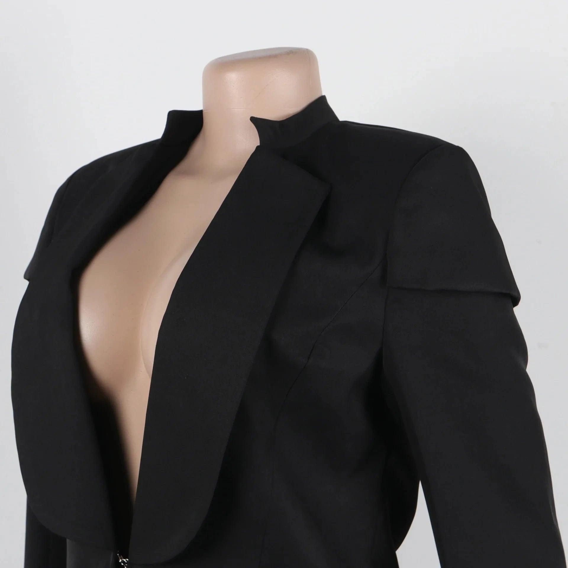 Women's Set Full Sleeve X-Long Blazer Coat+ Long Pant Suit 2025 Spring Streetwear Two 2 Piece Set Africa OL Work Outfits