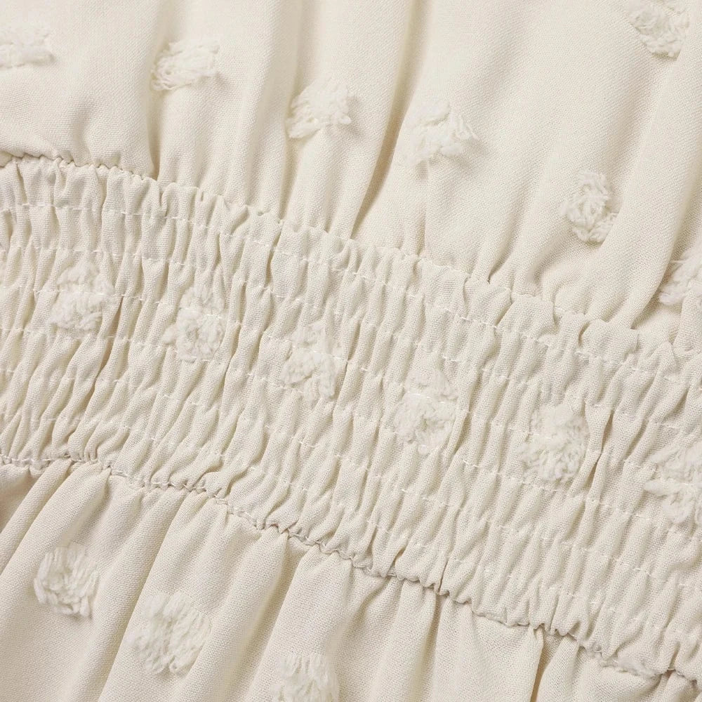 Women's Solid Flying Sleeve V-Neck Skater Mini Dress Summer Ladies Beach Holiday Vacation Picnic Chic Sundress Size S-2XL