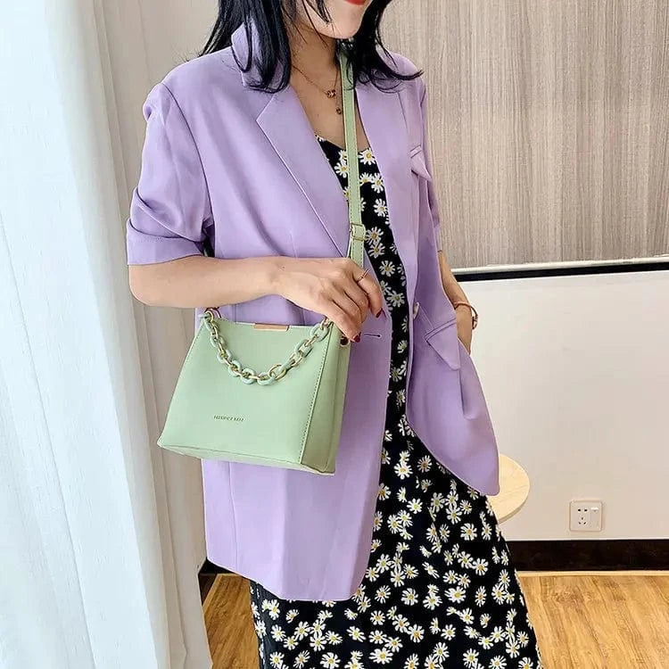 women's trend bags 2024 women's shoulder bags casual  chain handbags new fashion women's shoulder bags