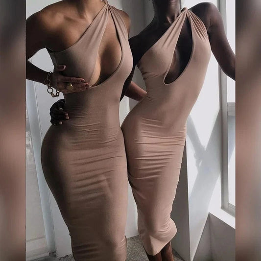 Women Sexy Elegant Casual Graduation Club Party Dresses Custom Plus Size Lady High Quality Silk Bandage Bodycon Midi Dress