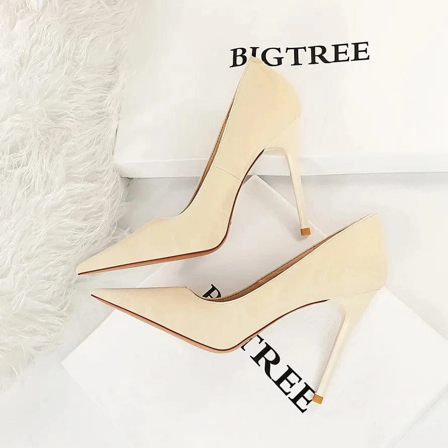 Women Shallow Point Toe Pumps Fashion High Heels Shoes Sexy Ladies Nightclub Stiletto Sandals