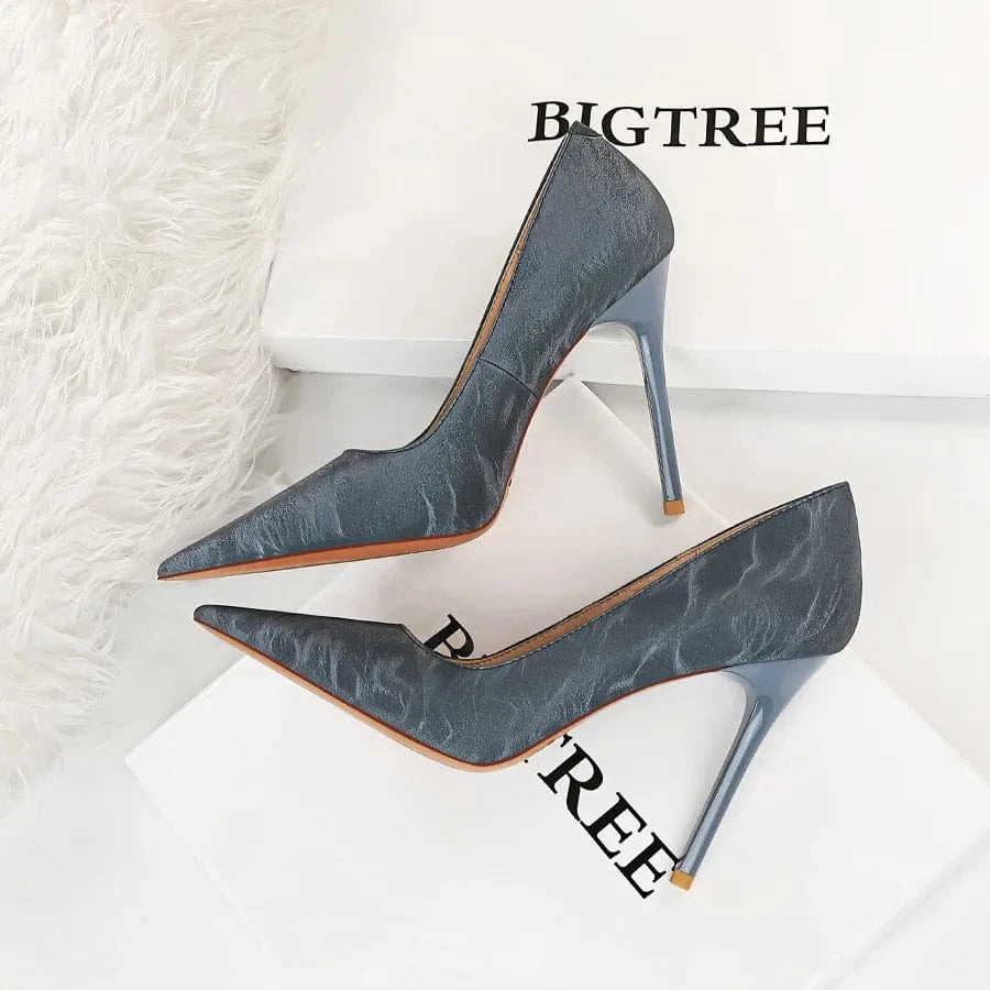 Women Shallow Point Toe Pumps Fashion High Heels Shoes Sexy Ladies Nightclub Stiletto Sandals