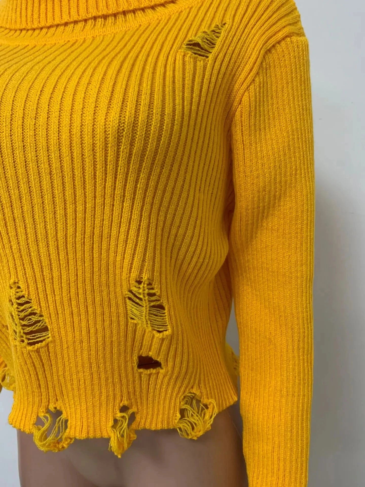 Women Turtleneck Sweater Ladies Fashionable Sweater Tops with Solid Tassel Trendy Pullover Knitted Sweater for Women