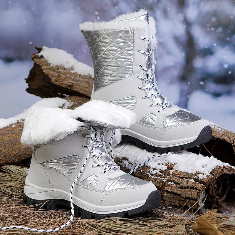 womens boots New Winter Short Platform botas Thick Cotton Padded Shoes Womens winter casual Shoes Snow Boots