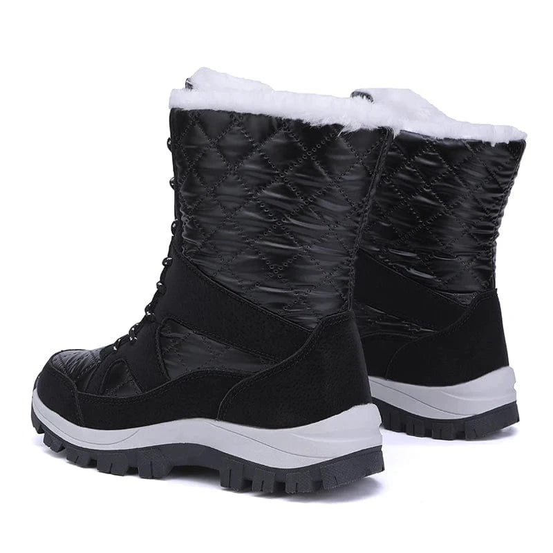 womens boots New Winter Short Platform botas Thick Cotton Padded Shoes Womens winter casual Shoes Snow Boots