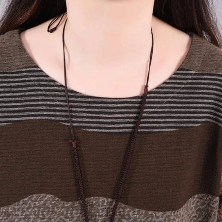 Womens Dresses New in Spring Summer Fashionable Elegant Korean Version Dress Long Sleeved Commuting Round Neck Woman Clothing