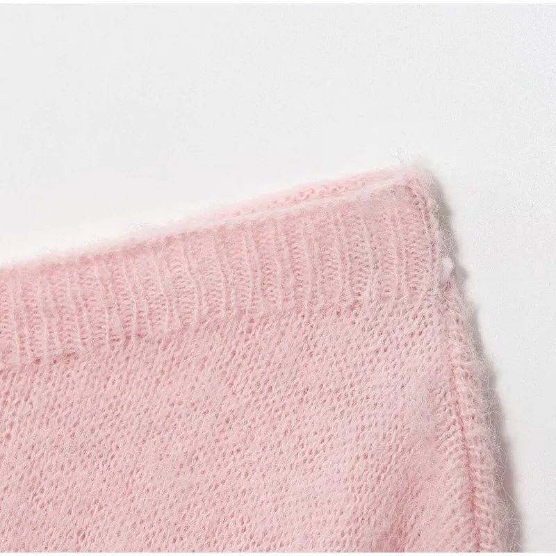 Women's Knitwear Off Shoulder Lightweight Loose Fit Soft Cozy Autumn Street Style - SN Wigs & More