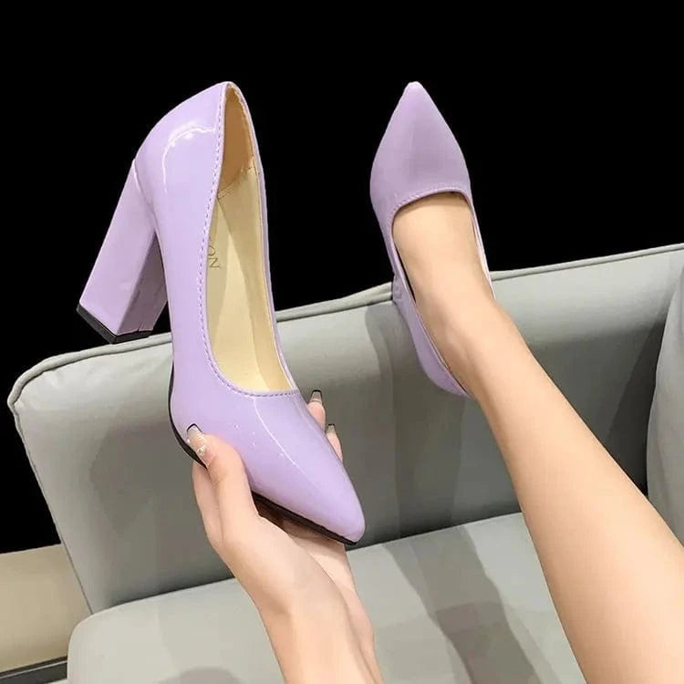 Womens Sandals 2023 Triangle Super High Thick Heeled Sandals For Women And Ladies Soft Padded Back Strap Party Women Sandals