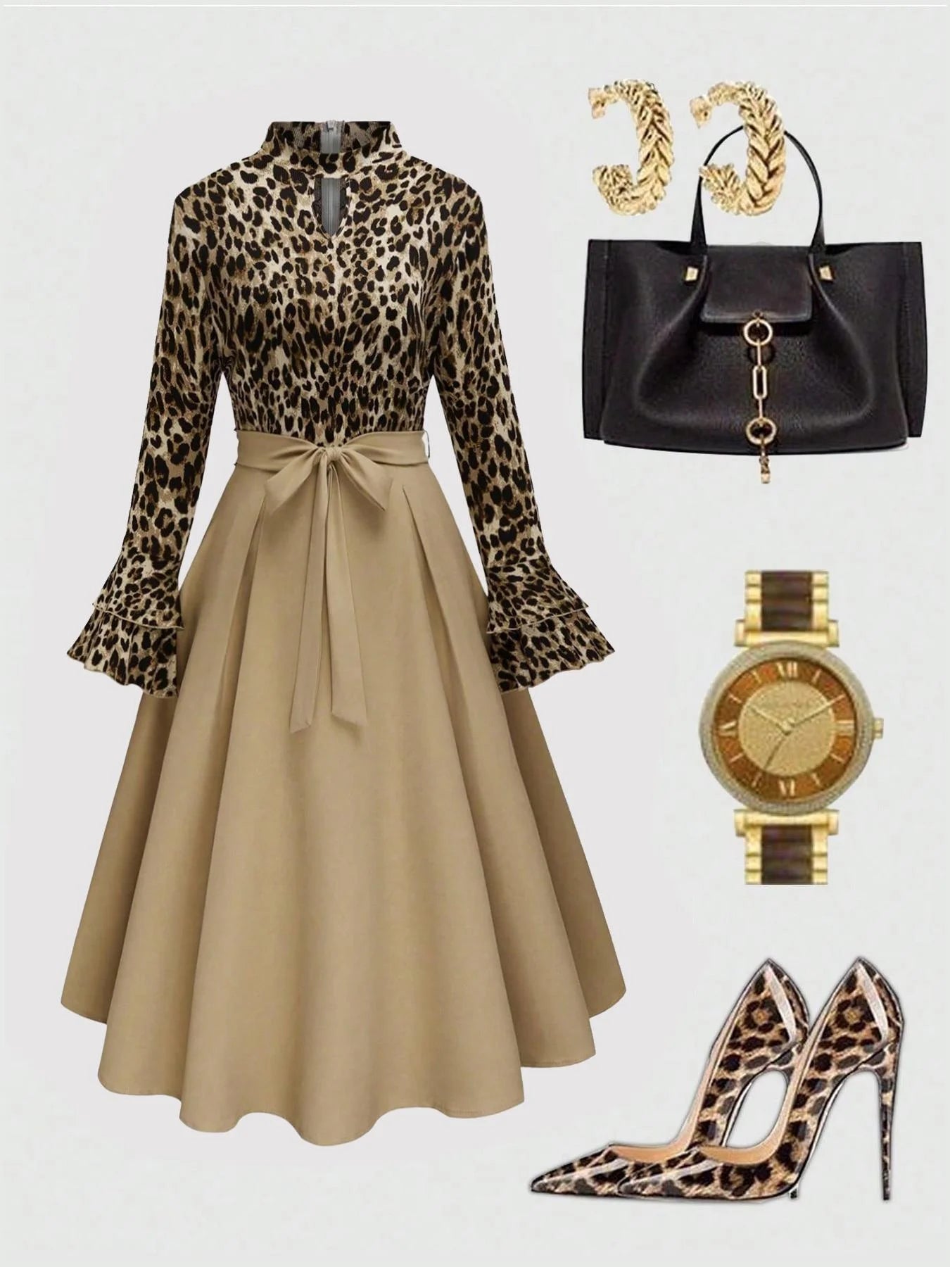 Women's Two - Piece Skirt Set + Elegant Design With Slim Fit + Versatile Day - To - Night Style - SN Wigs & More