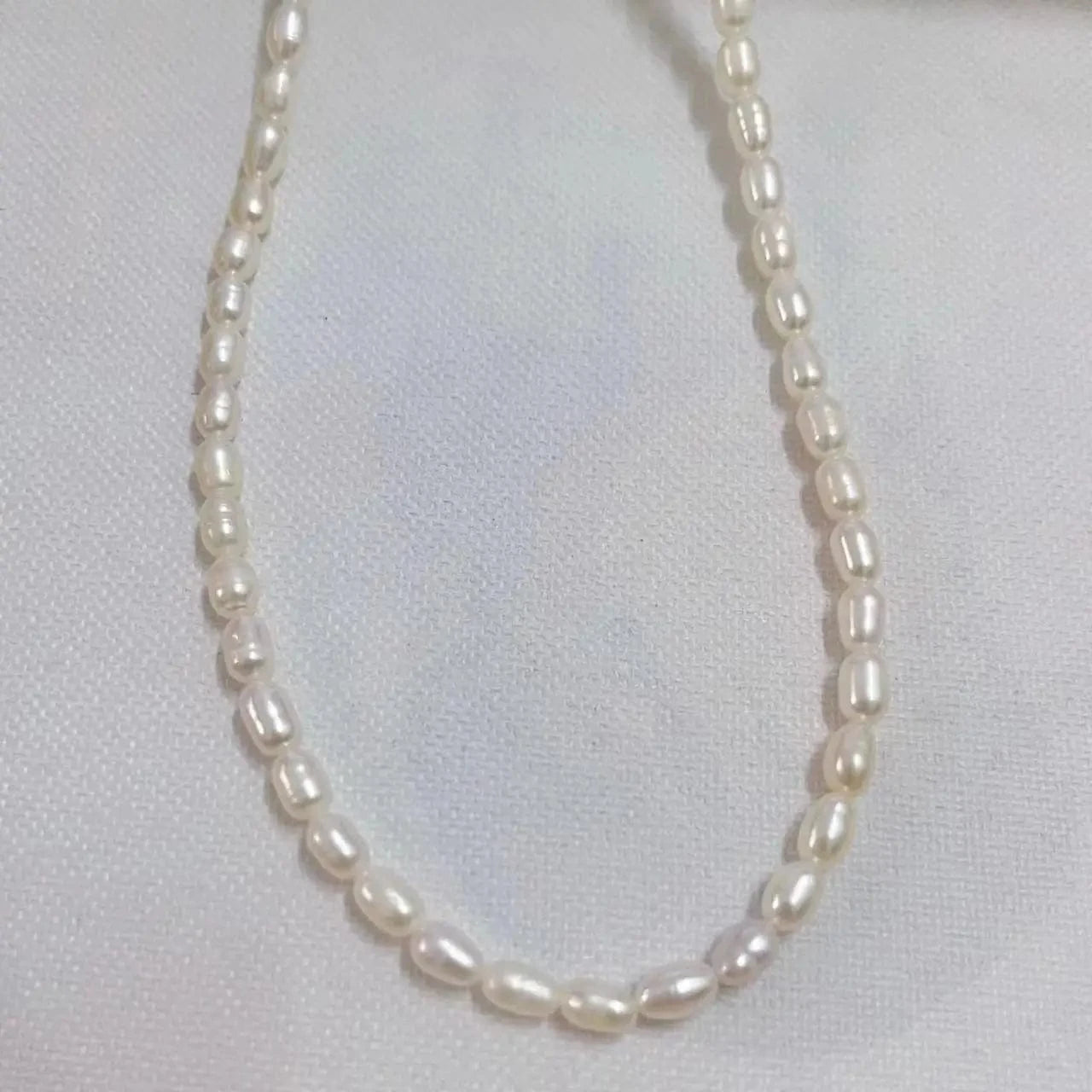 XB075 Fashion Baroque Freshwater Pearl 925 Sterling Silver Necklace Fine Jewelry For Women