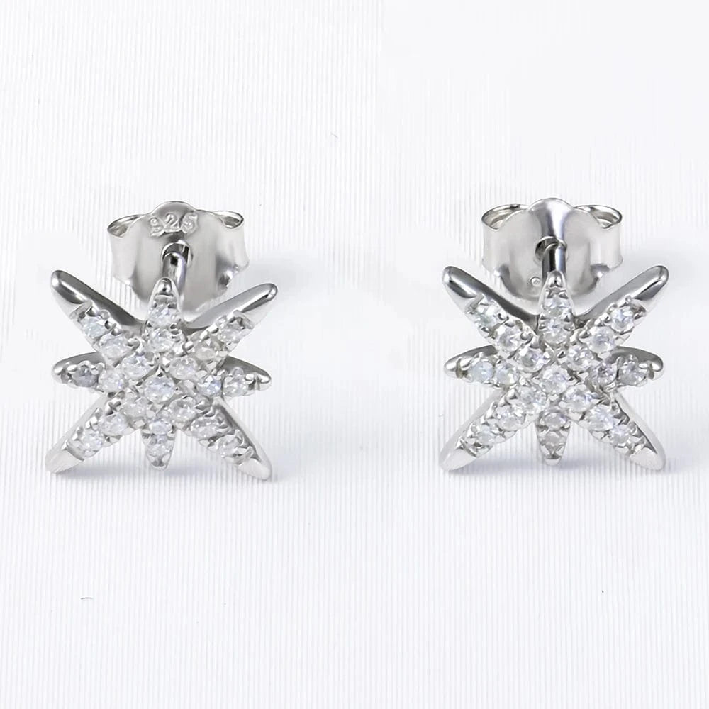 Xingyue Wholesale Moissanite stud Earring 925 Silver Fashion Stock Moissanite Earring Jewelry Women Cute gift party Jewelry