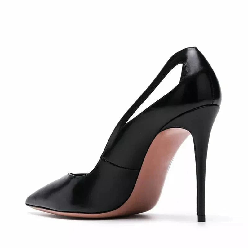 XINZI RAIN Modern Ladies Wedding Heel Shoes fashion Point Toe Hollow Out Stiletto Women Open High Heels