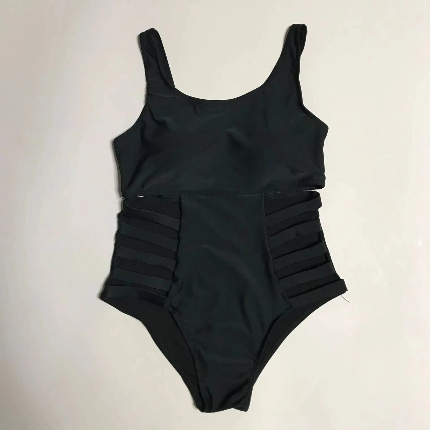 XL / black Plus Size Women's One Piece Swimsuit New Sexy Swimsuits for Lady