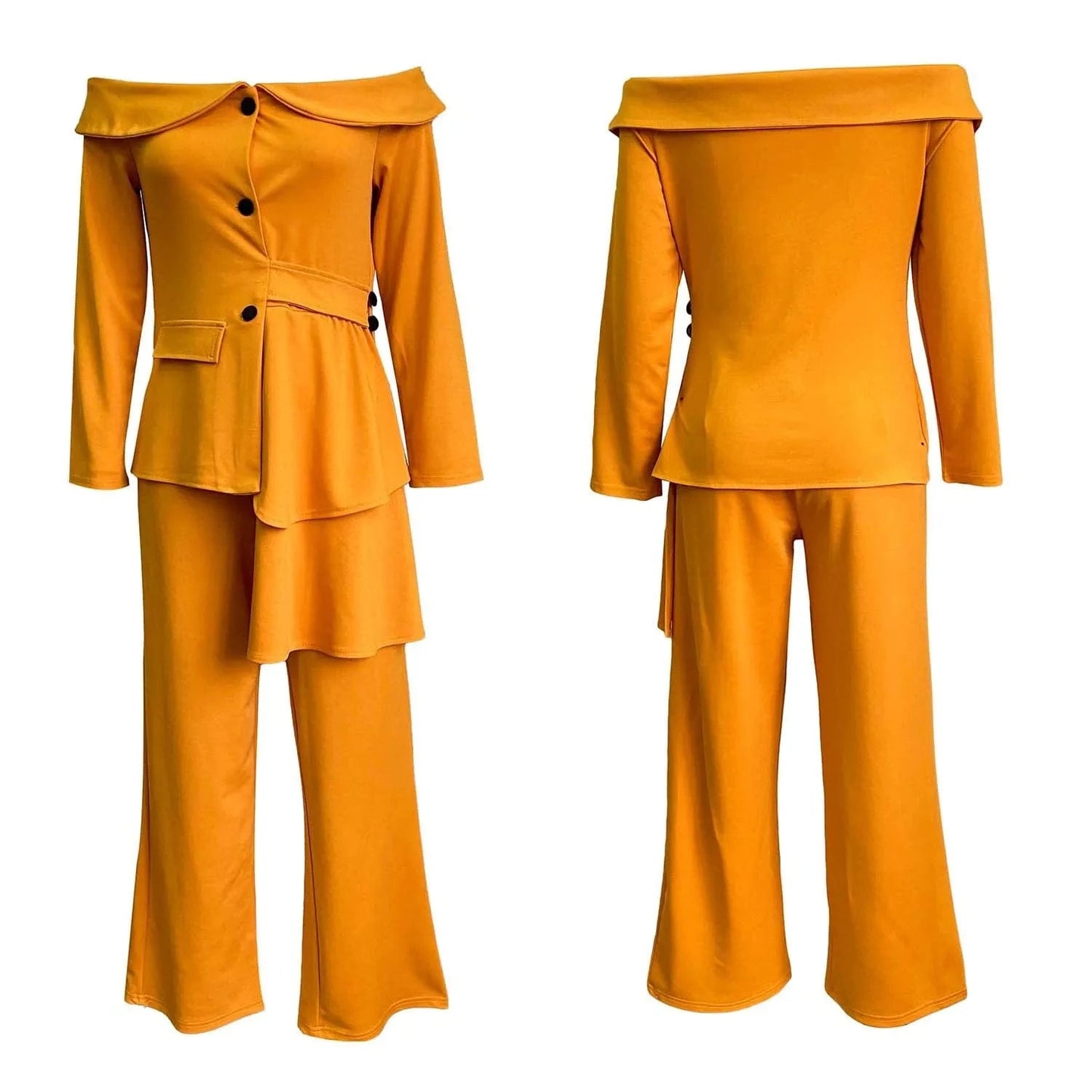 XL / Orange Mesh Floral Print Turn Down Collar Long Sleeve Button Crop Top Skirt Women's Sets 2024 Autumn Winter Casual