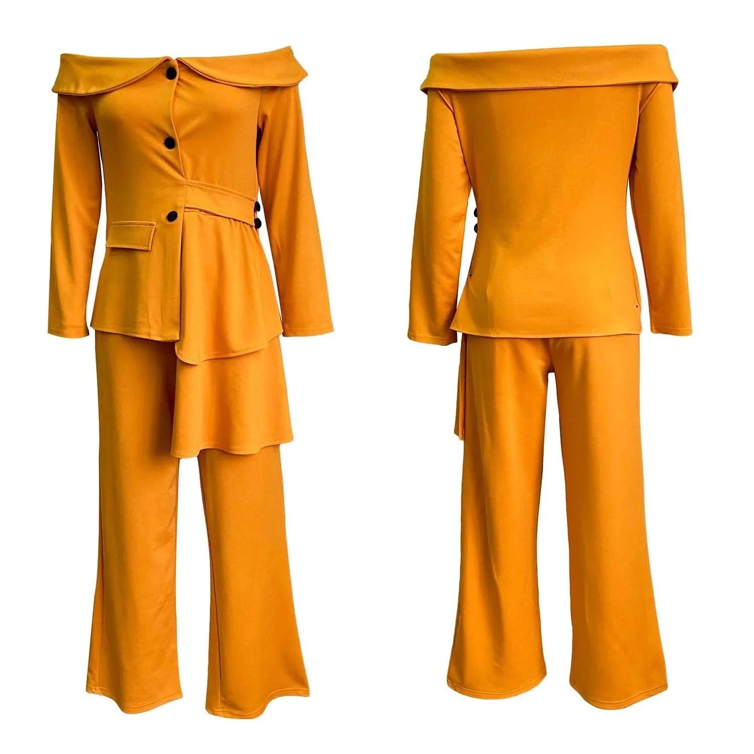 XL / Orange Mesh Floral Print Turn Down Collar Long Sleeve Button Crop Top Skirt Women's Sets 2024 Autumn Winter Casual