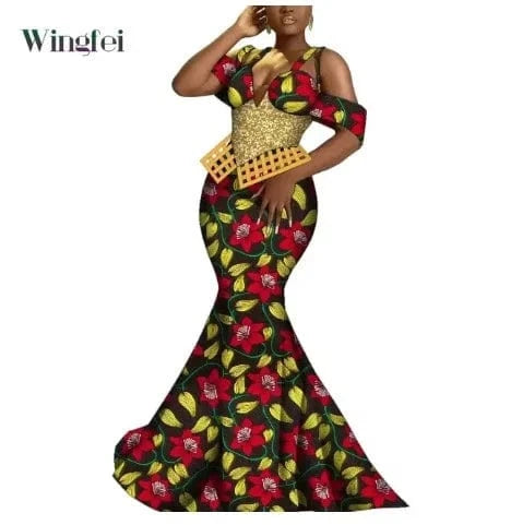 XS / 4 African Clothing for Women - Fashion Evening Dresses