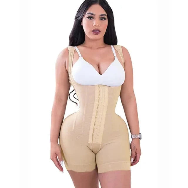 XS / Champagne 2024 New Arrivals Colombian Postpartum Girdles Tummy Tuck Women Shapers Butt Lifter Compression Garment Fajas Colombianas Girdle