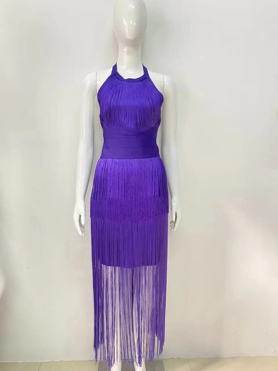 XS / Purple High Quality Celebrity Evening Nightclub Wear Cocktail Party Dress