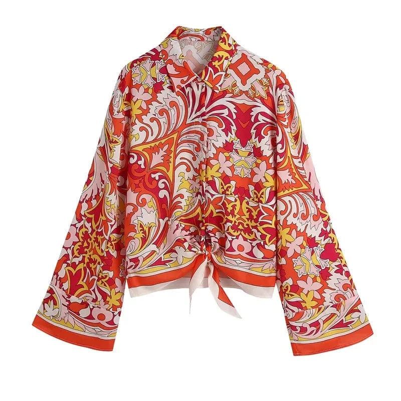 XS / shirt GX6035 Good Quality 2024 Spring Casual Outfit Women Ladies Chic Suit Loungewear Long Sleeve Shirt and Shorts 2 Piece Sets