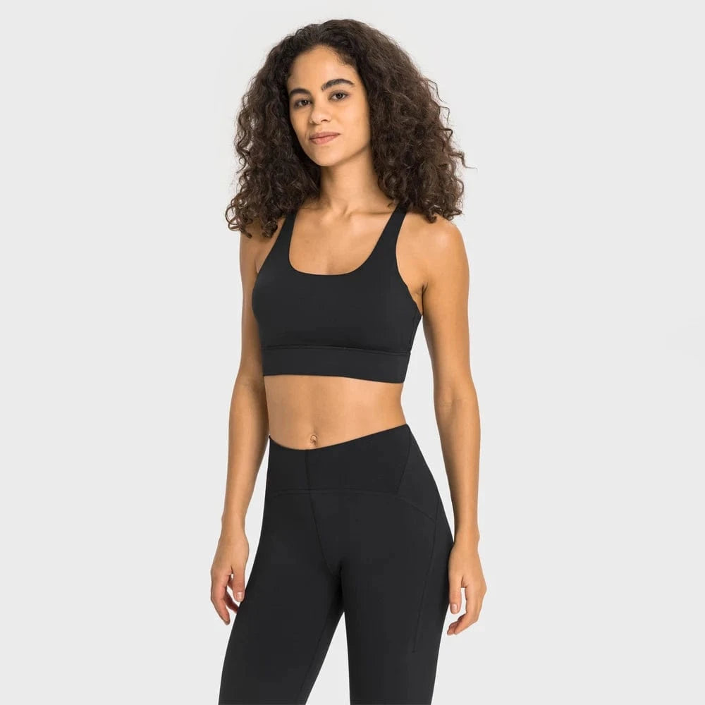 XXL / Black 2024 New Arrival High Quality 2 Piece Leggings Women Yoga Wear Sports Bra Gym Fitness Sets