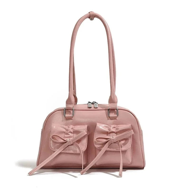 Y2K Fashion Underarm Shoulder Bags Vegan Leather Bag Female Luxury Women's Handbags and Purses 2024