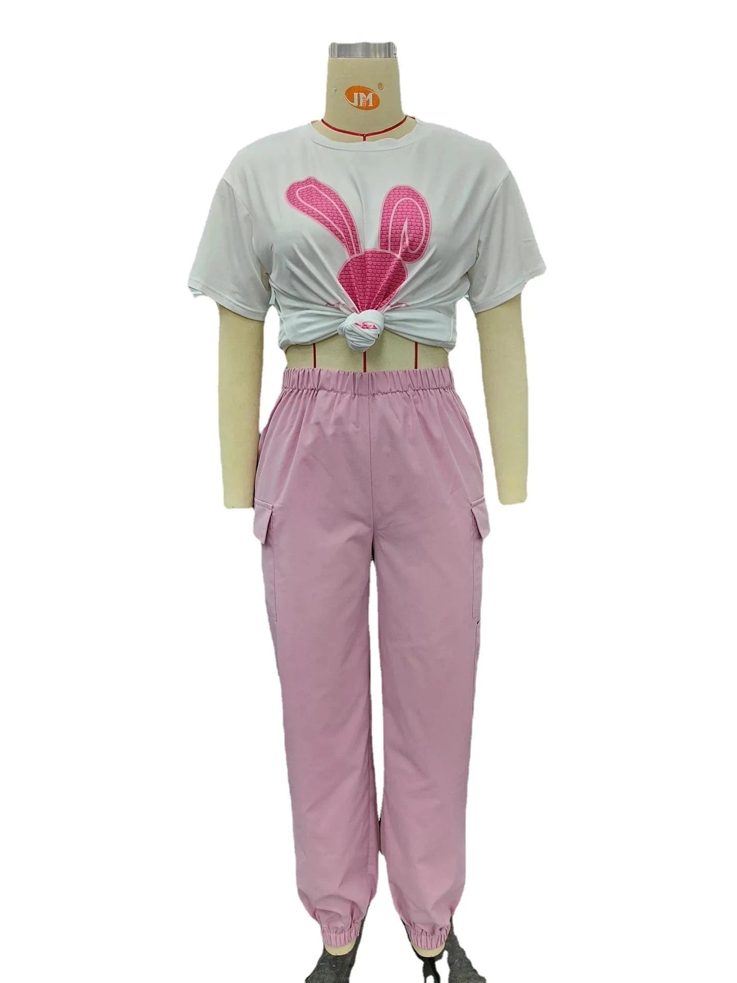 Y2K Letter Shirt Women Sets Casual Two piece Pants Set Cargo Pants 2 Piece Set Casual Fall Women Clothing Y2K
