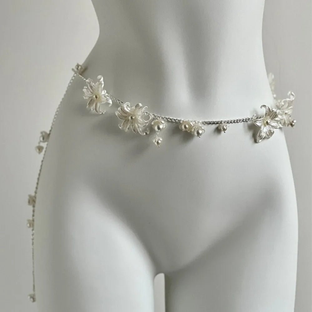Y2K Pearl Waist Chain - SN Wigs & More