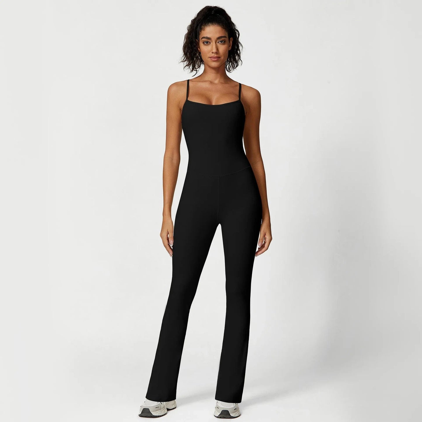 YIYI Strap Stretchy Rompers Gym Women Shockproof High Impact Women Suits Jumpsuit Women's Sports Fitness Yoga Sets