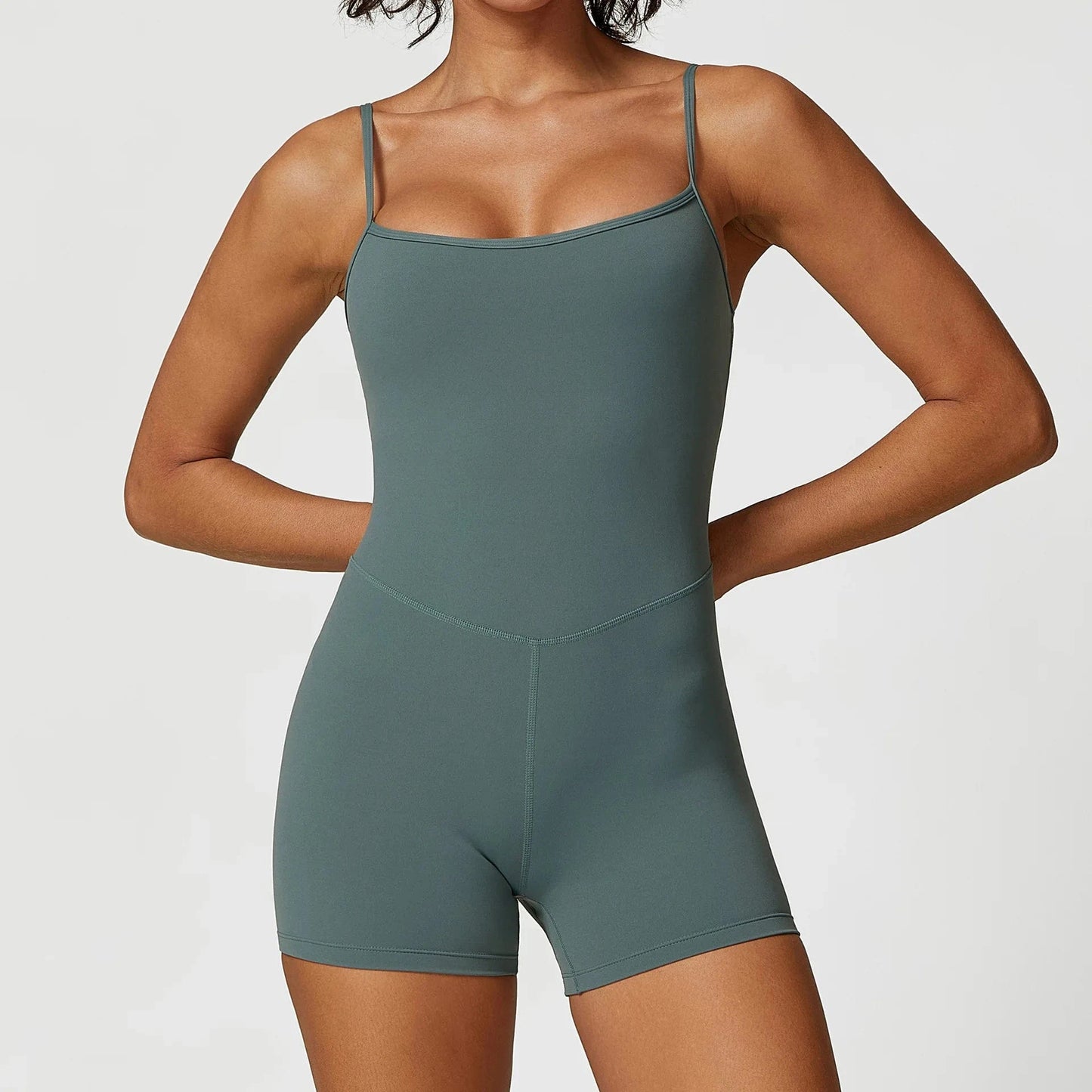 YIYI Strap Stretchy Rompers Gym Women Shockproof High Impact Women Suits Jumpsuit Women's Sports Fitness Yoga Sets