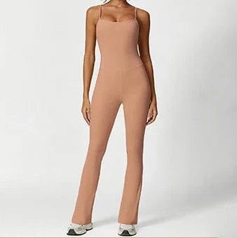 YIYI Strap Stretchy Rompers Gym Women Shockproof High Impact Women Suits Jumpsuit Women's Sports Fitness Yoga Sets