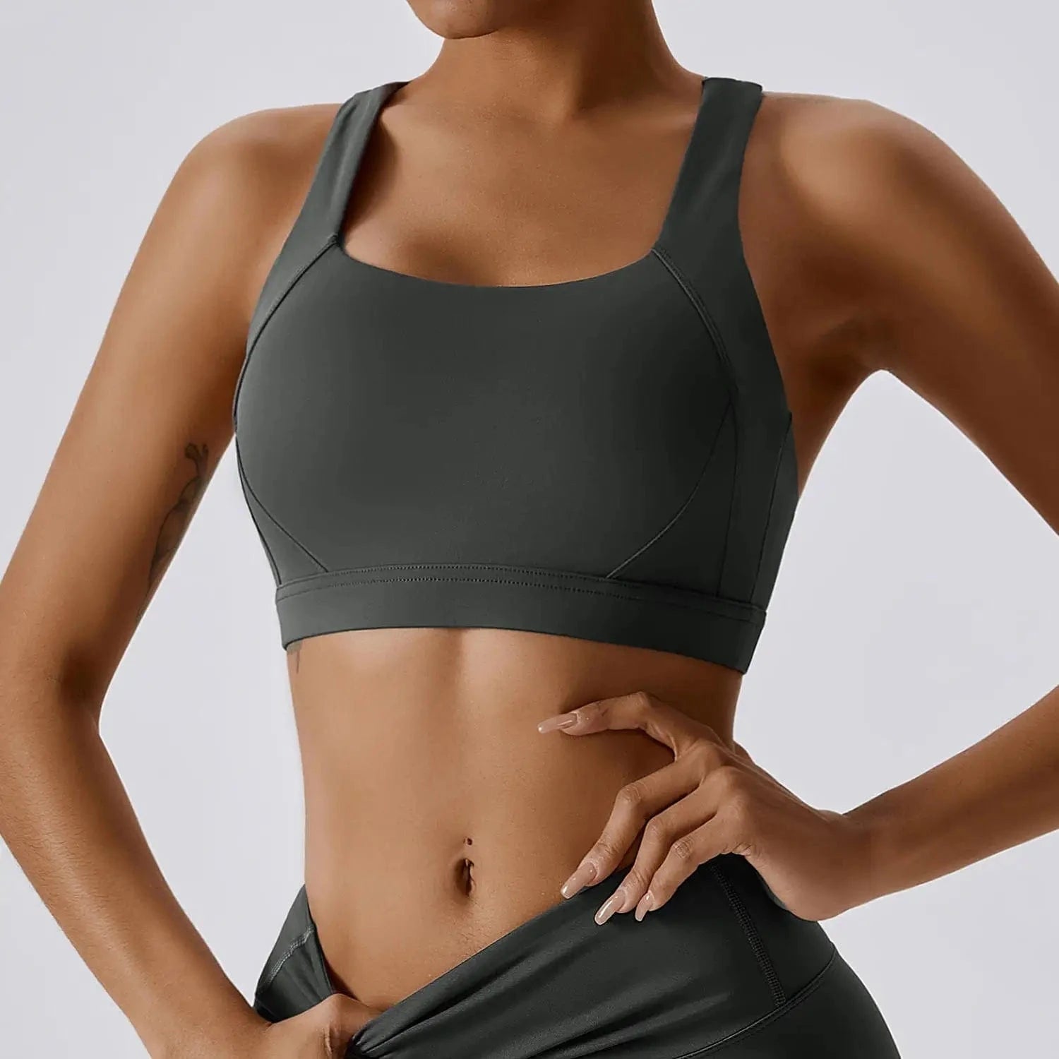 YOKE 2024 New Arrive Wholesale Gym Fitness Long Sleeve Jacket Leggings Sports Suits Women Gym Set Women