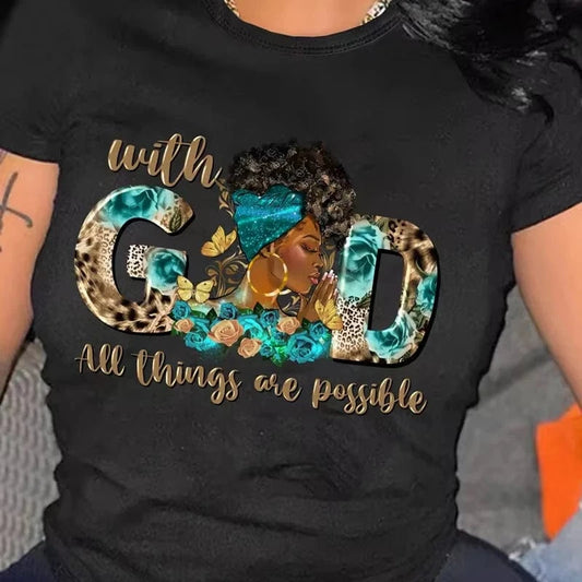 Z179341 2024 new arrivals woman clothes short sleeve streetwear tshirt for female oversized print tee plus size women's t-shirts