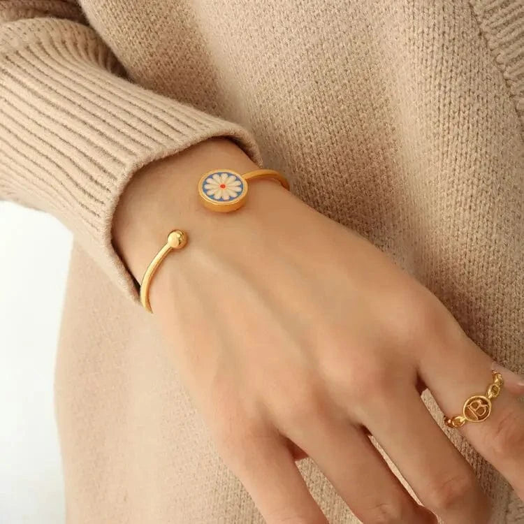 Z202 - Gold bracelet Professional Design Jewelry Sets Gold Stainless Steel Plated Christmas for Women 18K Romantic Geometric Custom Size Acceptable