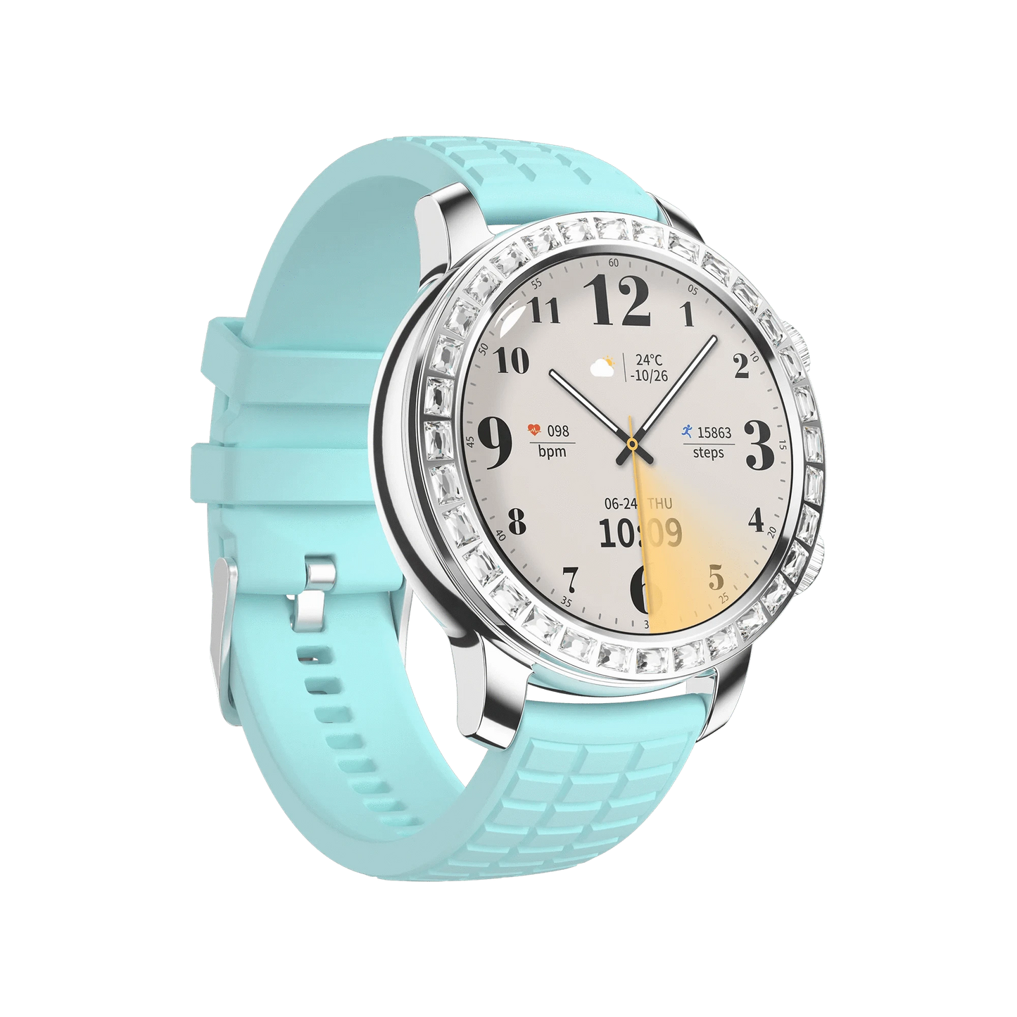 Z95 blue / CHINA Z95 Mini Women Smart Watch 1.3inch AMOLED Large Screen Bluetooth Call Fashion Lady Wristwatch Sport Fitness Tracker Smartwatch