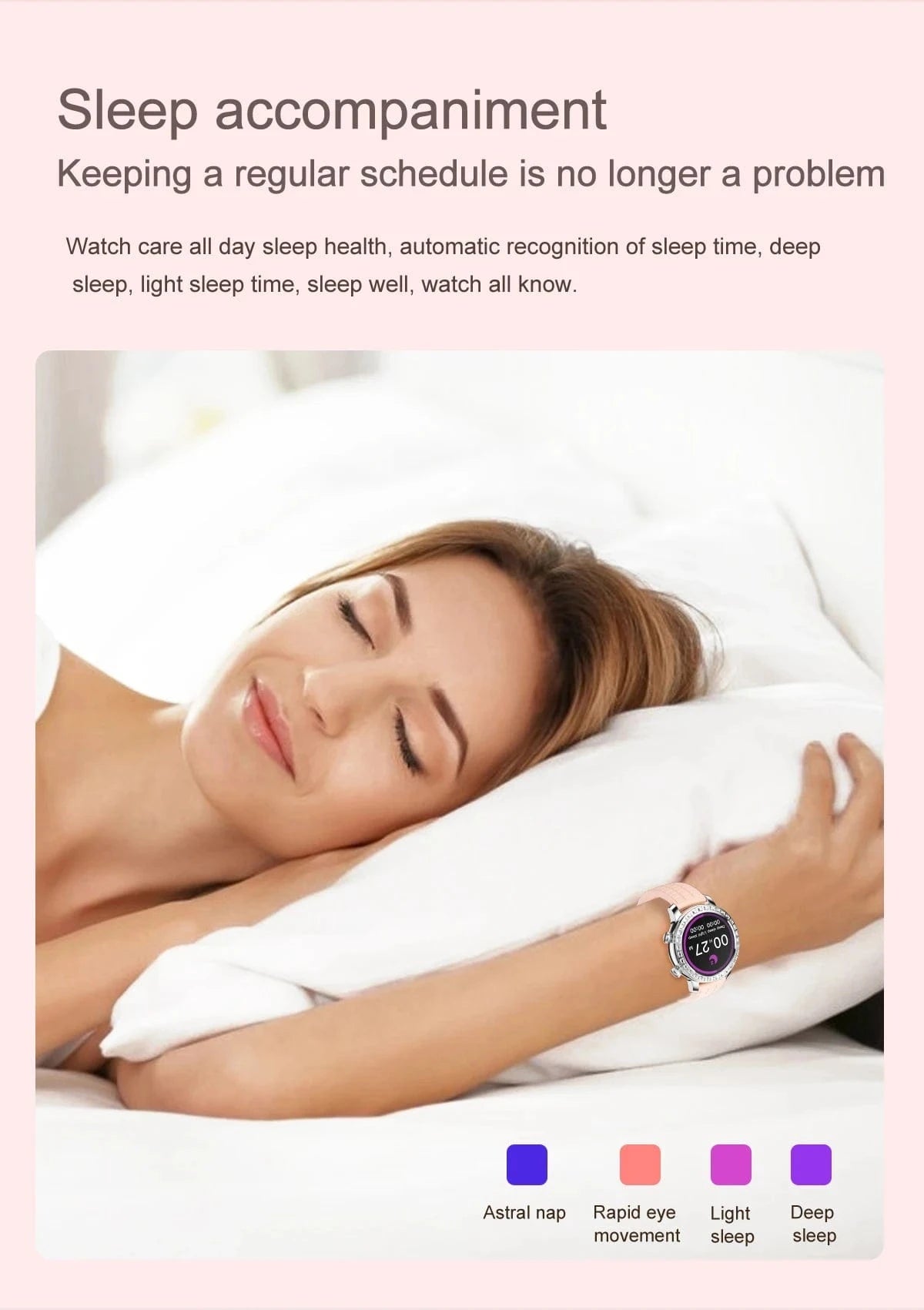 Z95 Mini Women Smart Watch 1.3inch AMOLED Large Screen Bluetooth Call Fashion Lady Wristwatch Sport Fitness Tracker Smartwatch