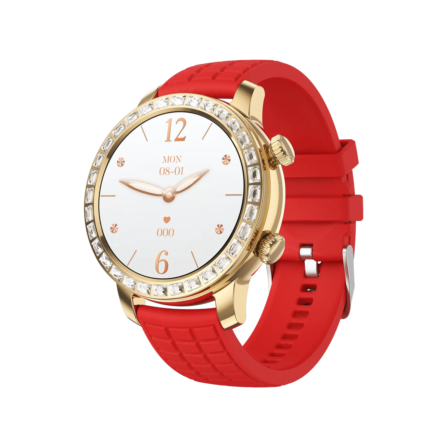 Z95 red / CHINA Z95 Mini Women Smart Watch 1.3inch AMOLED Large Screen Bluetooth Call Fashion Lady Wristwatch Sport Fitness Tracker Smartwatch