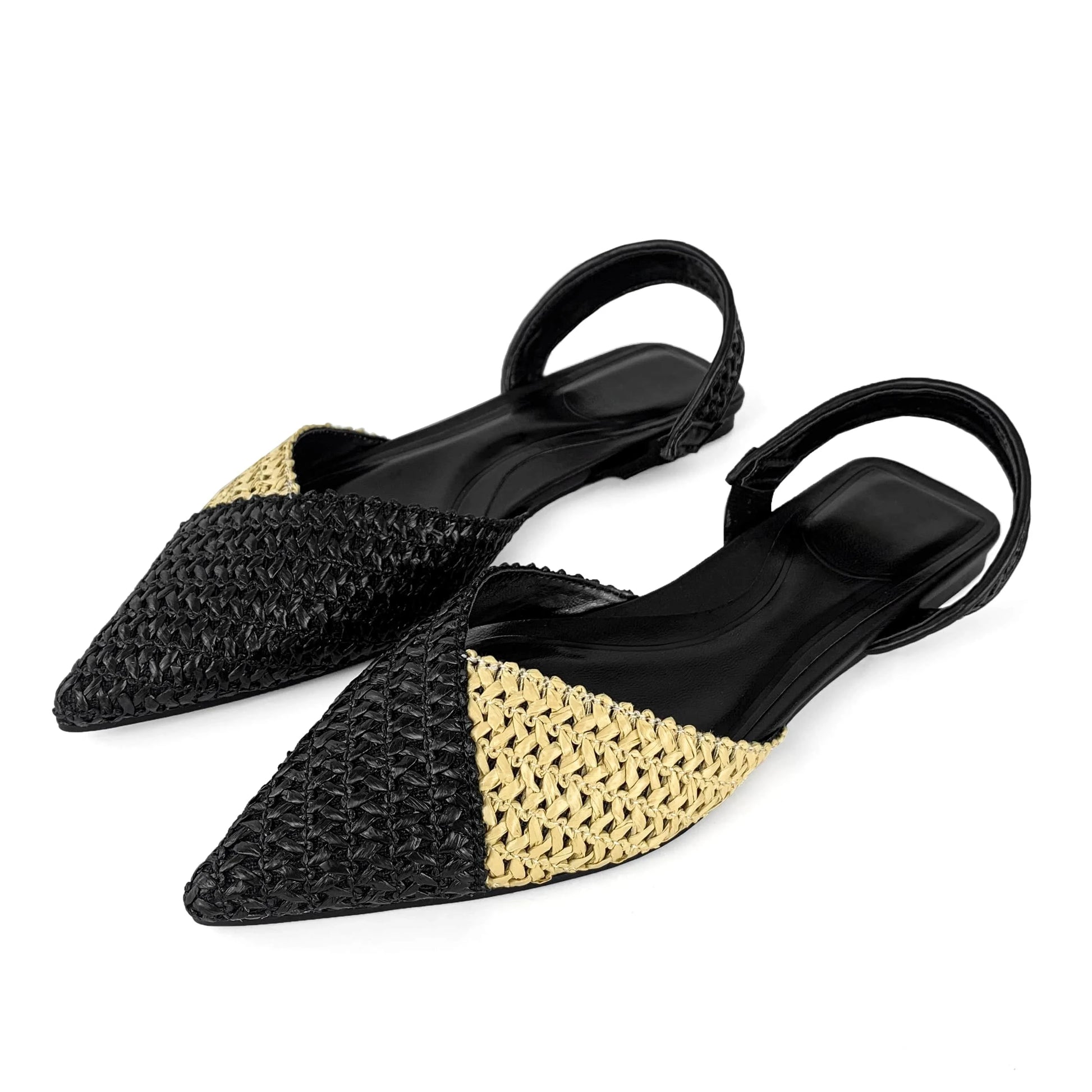 ZAZB brand custom leather for women sandals Woven hemp rope wedding bride ladies and chaussures pour femmes