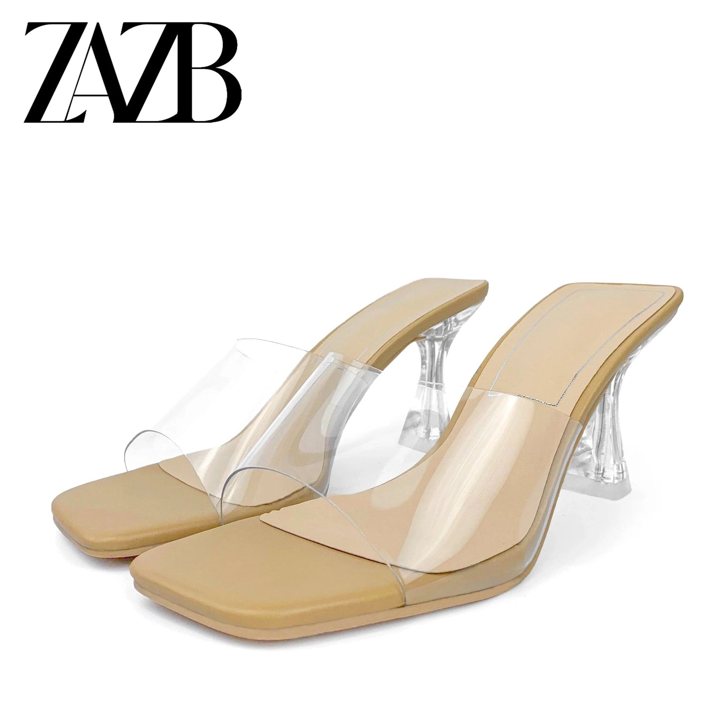 ZAZB brand Custom leather high heels shoes for women sandals and ladies femmes wedding bride chaussures pour femmes