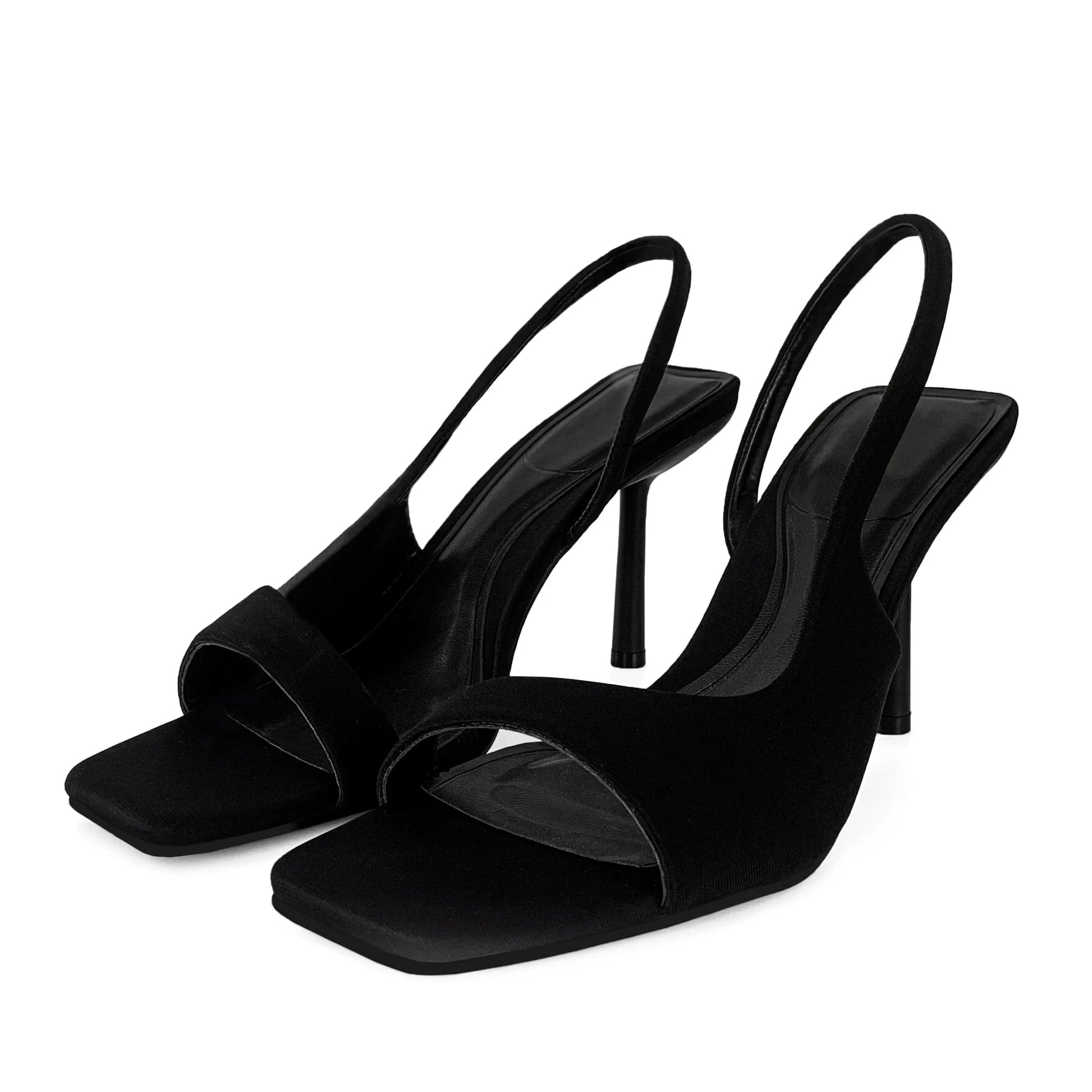 ZAZB brand custom leather high heels shoes for women sandals Slim sexy wedding bride elegant ladies and chaussures pour femmes