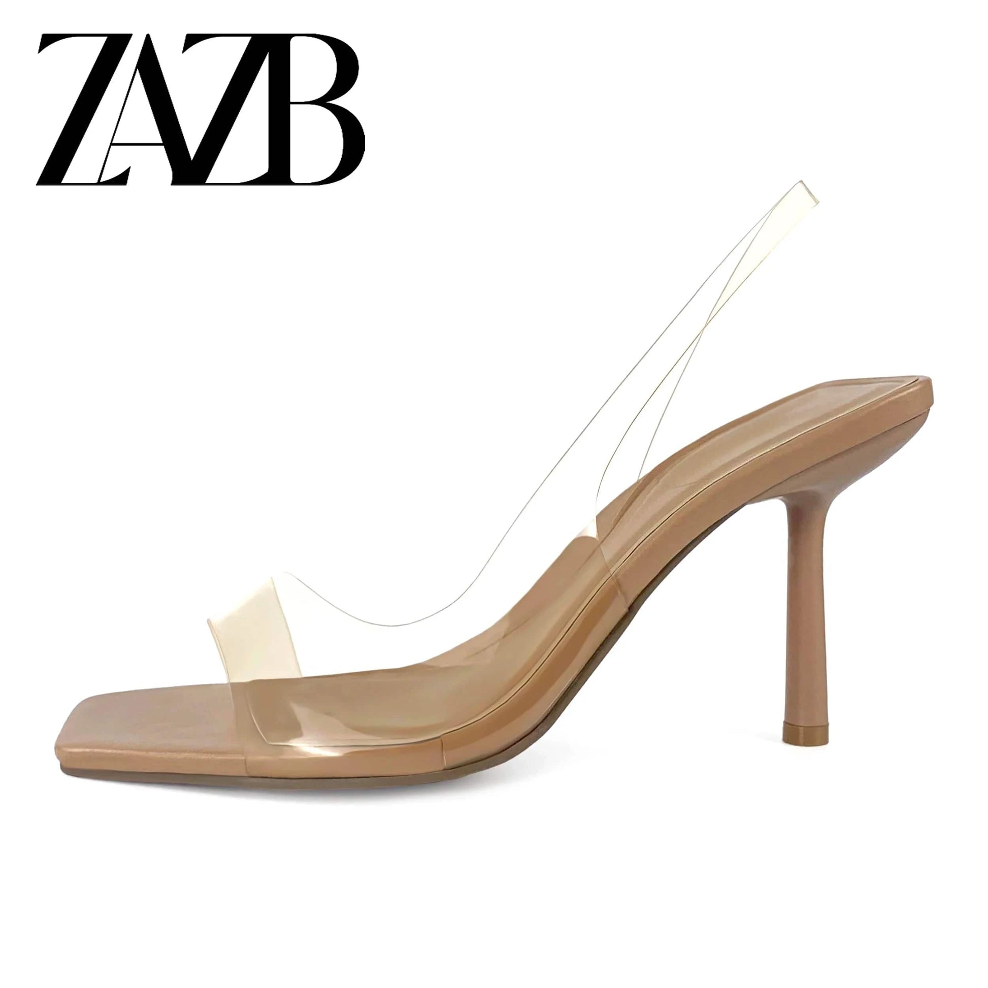 ZAZB brand custom leather high heels shoes for women sandals Slim sexy wedding bride elegant ladies and chaussures pour femmes