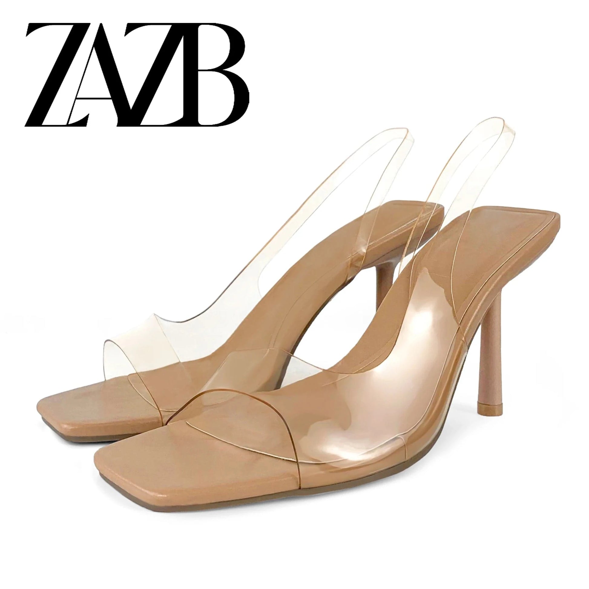 ZAZB brand custom leather high heels shoes for women sandals Slim sexy wedding bride elegant ladies and chaussures pour femmes