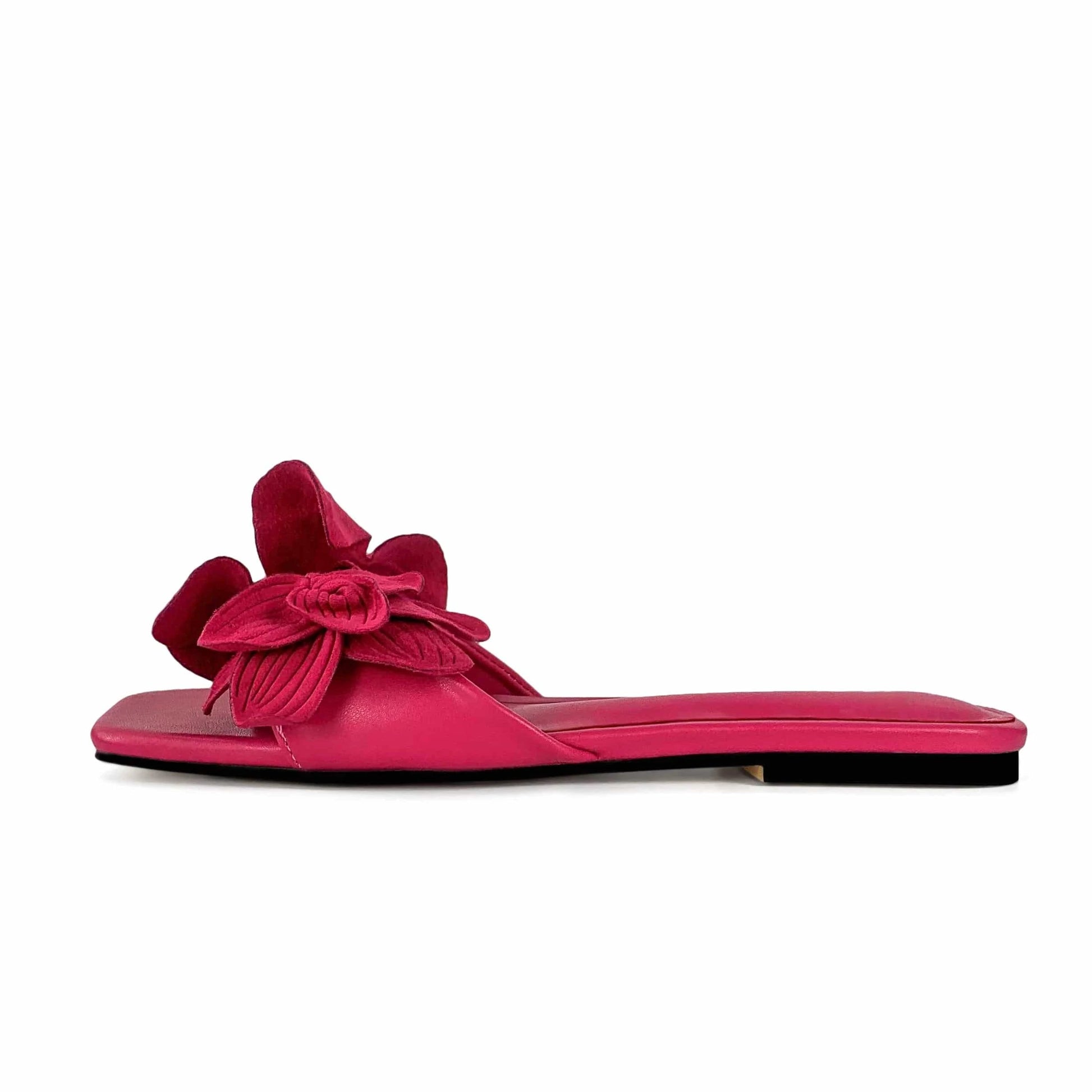 ZAZB brand custom slippers for ZAZB brand custom slippers for shoes luxury flat sandals and women ladies mules Floral plant desi