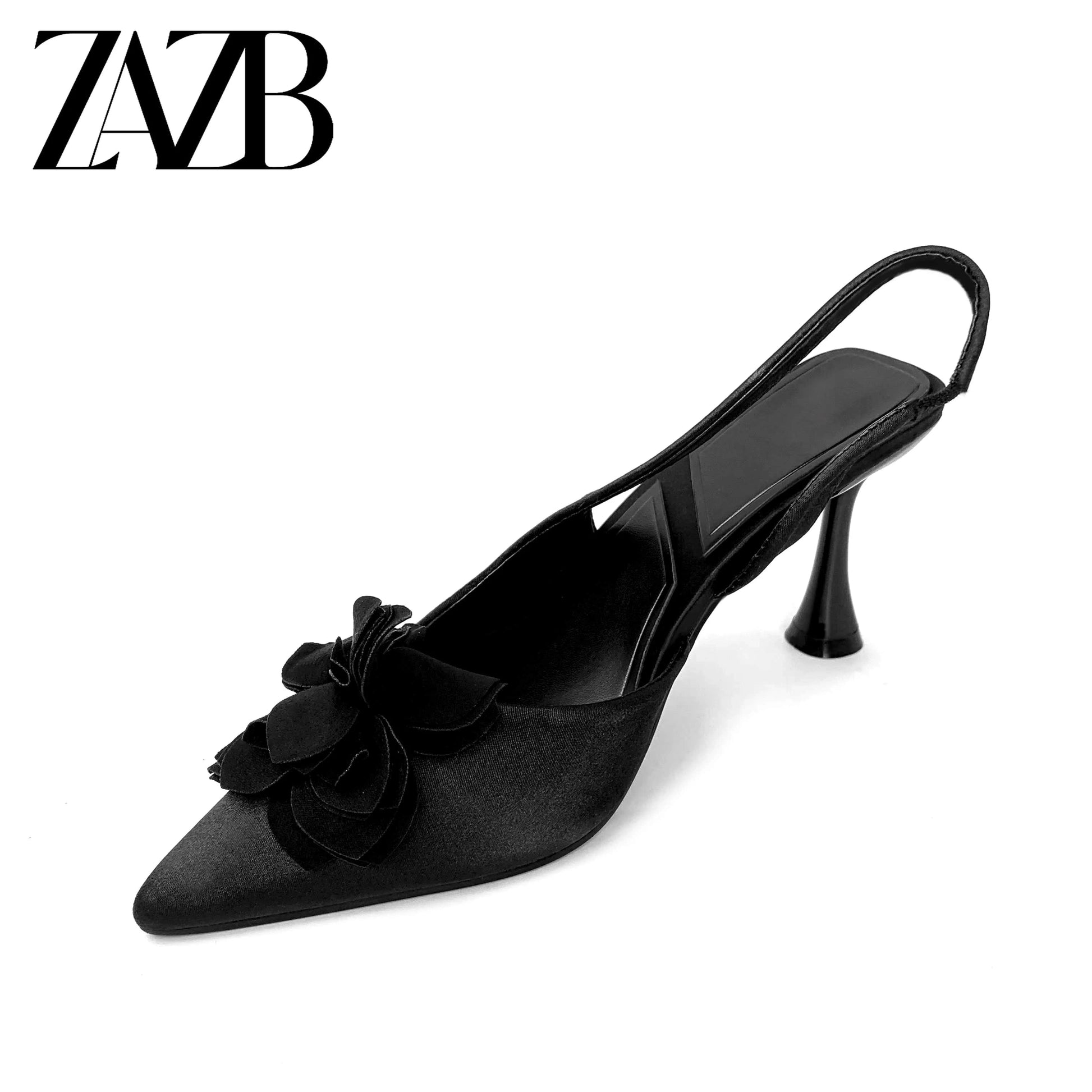ZAZB Brand Customized Leather High Heels with Transparent Design Women's Sandals Wedding Bride Women's and Women's Dress