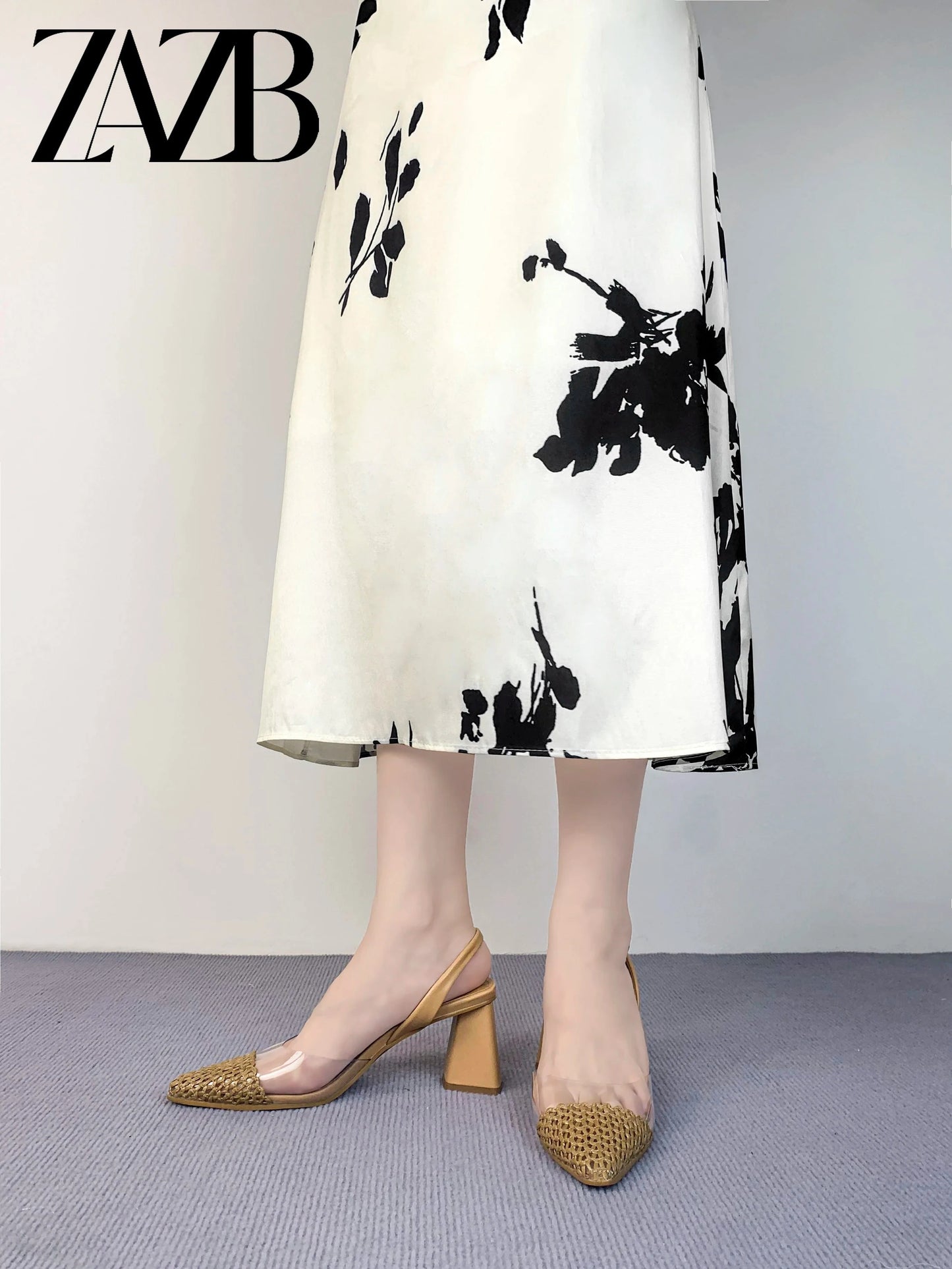 ZAZB Brand Customized Leather High Heels Women's Sandals Wedding Bride Elegant Women's and Women's Dress