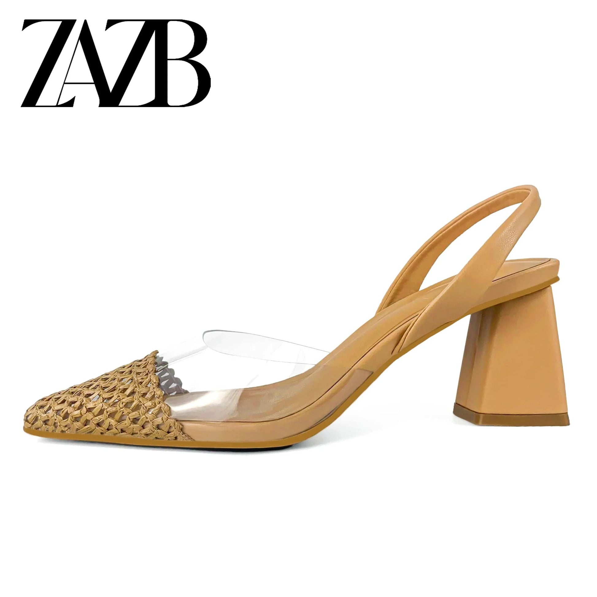 ZAZB Brand Customized Leather High Heels Women's Sandals Wedding Bride Elegant Women's and Women's Dress