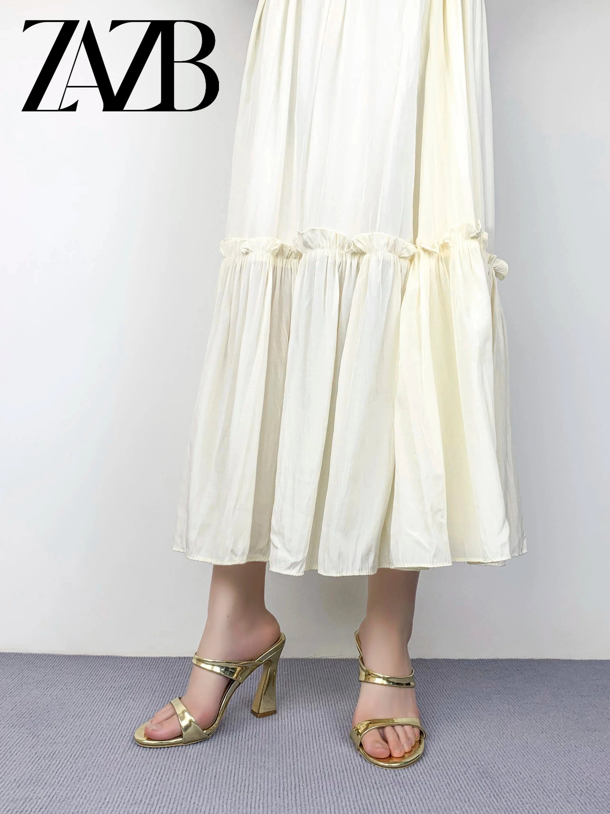 ZAZB Customized designer shoes slippers Women's and women's high heel slippers Luxury women's fashion