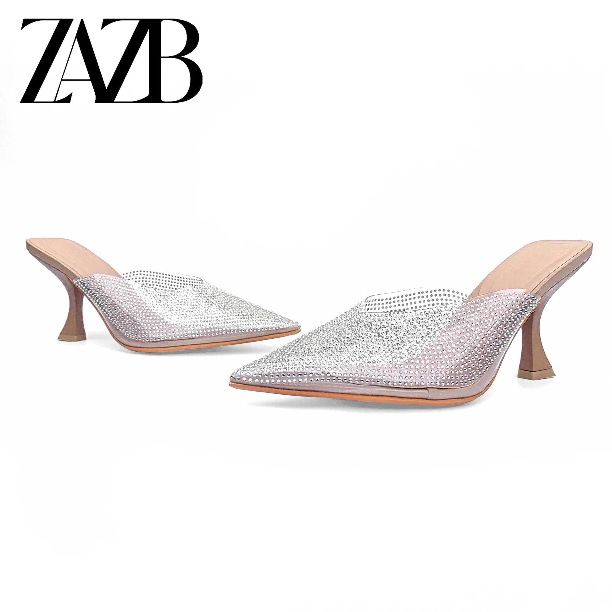 ZAZB New Customized Wholesale Pointed Women's High Heels Summer Women's Fine Heels Women's Shoes