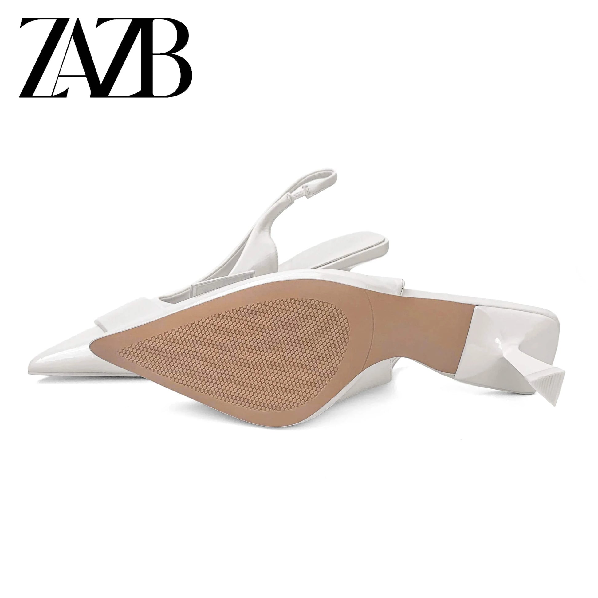 ZAZB New Design Formal Women's High Heel Sandals Wedding Dress Women's Lacquer Leather High Heel Shoes Women's