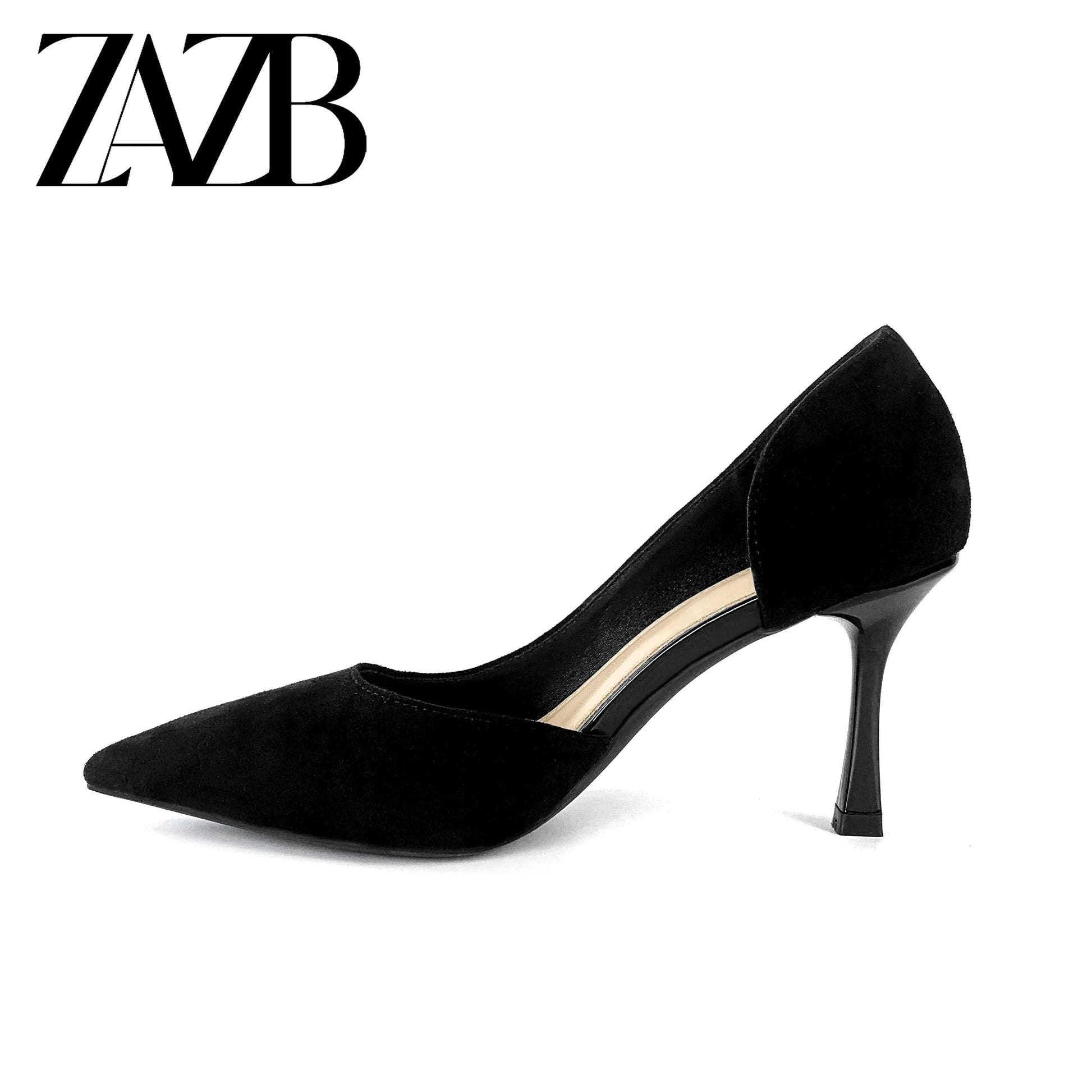 ZAZB office for ladies high heel shoes women sandal fashion stiletto party heels sexy Pumps